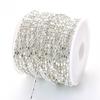 Antique Style Iron Bamboo Tassel Chain for DIY Hair Accessories, 1.5MM Color-Preserving Oil-Sealed Design