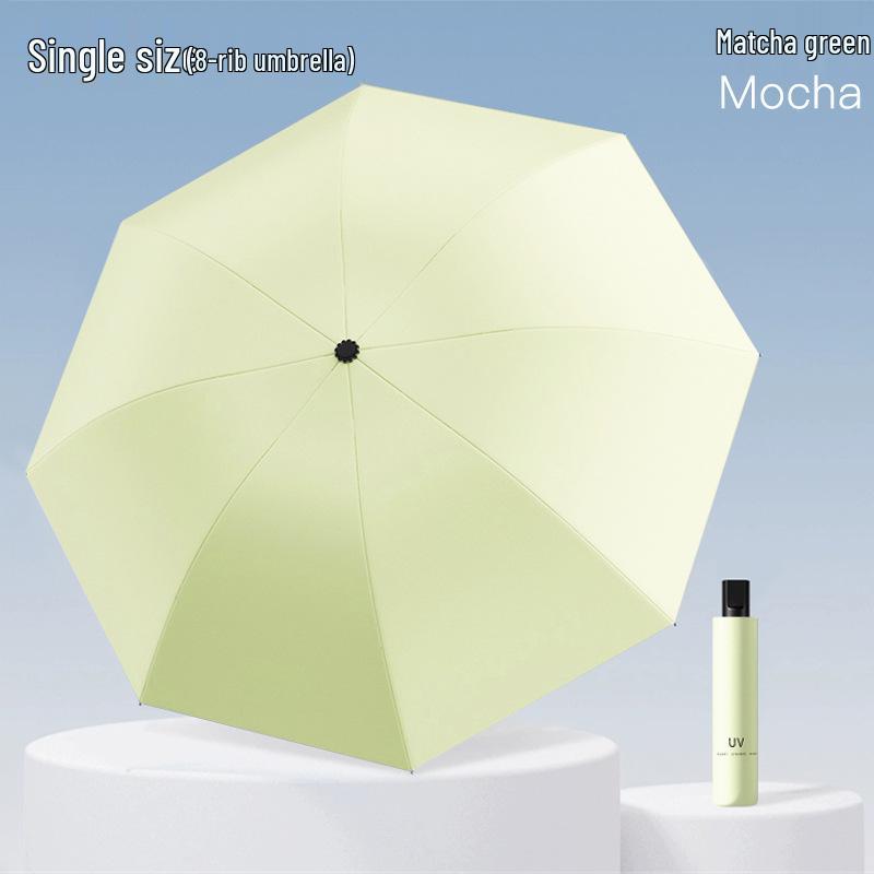 Men's High-End Automatic Folding Umbrella, UV Protection & Rainproof, Customizable for Business and Sunshade.