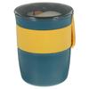 Breakfast Cup Smart Healthy Diet Cup Reusable Plastic Leak Proof Oatmeal Container for Cereal Soup Smoothie Dip Travel Home