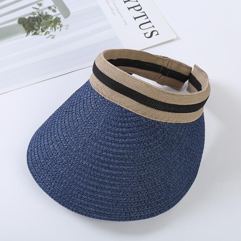 Summer Cool Hat New Empty Top Grass Hat Outdoor Mountaineering Sunscreen Hat Women's Sunscreen Hat