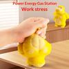 Yellow Squishy Gorilla Stress Relief Toy Soft Touch Slow Rebound For Office Home Decor Daily Play