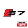 For Audi Sline TT RS Quattro A3 A4 A5 A6 A6L S Q3 Q4 Q5 Q6 Q7 3D ABS Car Trunk S3 S4 S5 S6 S7 S8 Sticker Badge Auto Accessories