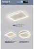 Modern Nordic Master Bedroom Ceiling Light with Smart Mijia & Tmall Genie Support for Home & Study Room