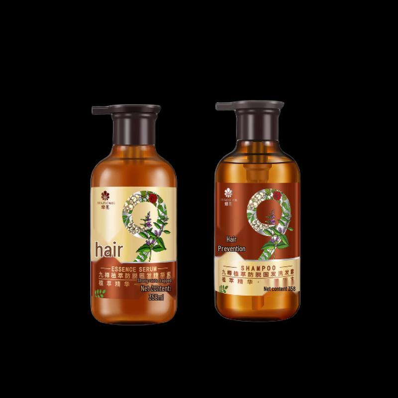 Bee & Flower Nine Treasures Anti-Hair Loss Shampoo & Conditioner Set