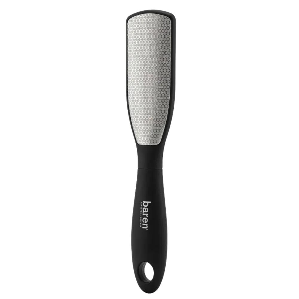 Baren Magic Double-sided Stainless Steel Foot Callus Remover for Heels and Soles, Foot File