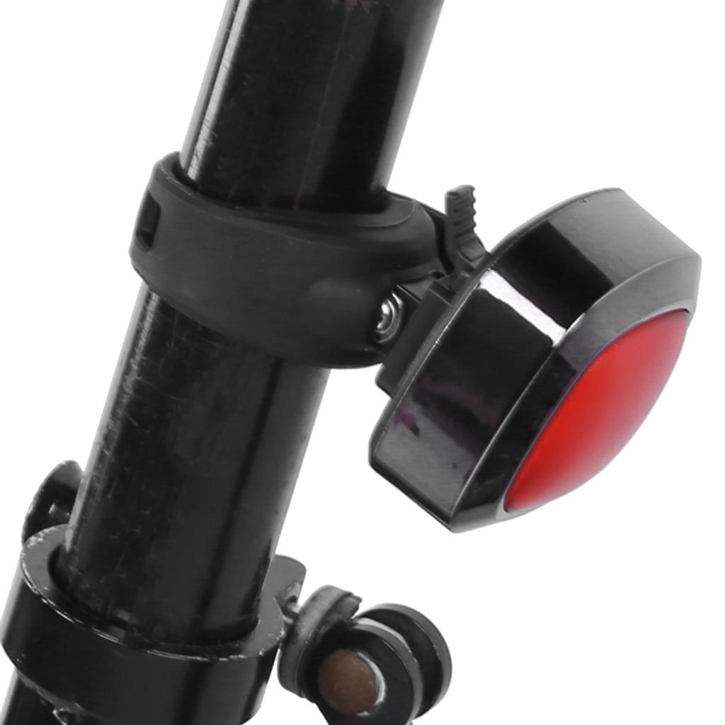 Bike Warning Taillight Brake Intelligent Induction COB Mountain Bike USB Charge Rear Light