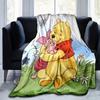 1pc,Winnie the Pooh and Piglet Blanket Cute Cartoon Throw for Home Decor, Couch Cover, Outdoor Use, Travel