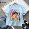 Hunte  Cartoon Tee Shirt Harajuku Cool Kids T-shirts Cotton Summer Tops Outfits Gift Baby Girl Boy Clothes