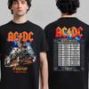 Quente ACDC Minnesota PWR Up Tour América do Norte Minneapolis No US Bank Stadium 10 de abril Onde os Chifres do ACDC Encontram os Chifres Vikings