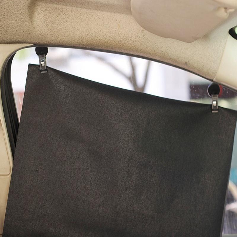 2Pc The Adhesive Clamp For Vehicle Use Is Designed To Secure The Sunshade Panel Or Window Glass Compatible With Car Hooks