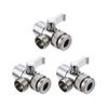Switch Faucet Adapter Water Tap Connector Sink Splitter Diverter Valve Leak-Proof Faucet Connector for Toilet Bathroom Kitchen