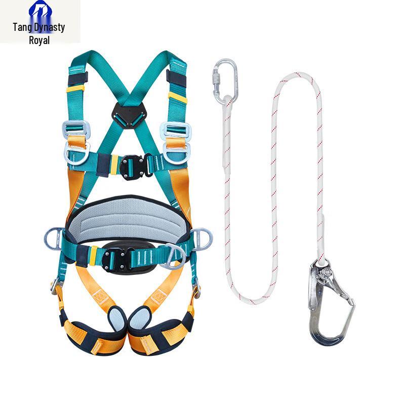 Datangyu 5-Point Fall Protection Harness & Rescue Rope