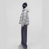 Home white duck down winter five grid down jacket women's fluffy down three-proof thickened warm jacket