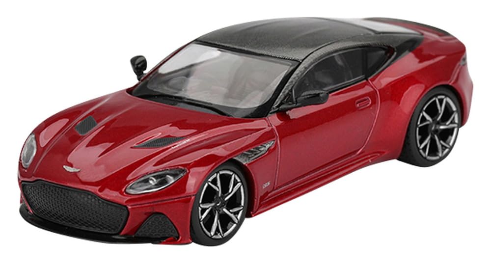 Sunrich MINI GT Aston Martin DBS Hyper Red Finished Model 1/64 (Right-Hand Drive) MGT01065-R