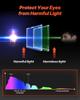 Welding Helmet Auto Darkening True Color, 100 X 80 Mm Welding Hood Solar-Powered, Welder Mask with 4 Arc Sensors, Wide Shade 4/5-9/9-13 for TIG MIG