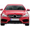 Compatible for Mercedes Benz EClass E Coupe C207 AMG Front Bumper Lip Spoiler Splitter Body Kit Rear Diffuser 2013 2014 2015 2016(Bright Black)