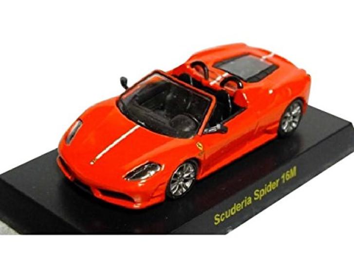 

Kyosho Ferrari Miniature Car Collection 8 NEO Circle K Sunkus Assembly Kit Scuderia Spider 16M Red Single Item 1/64