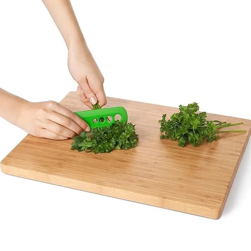 Multifunctional Cutter Stripper Vegetable Rosemary Kale Chard Collard Oregano Parsley Cilantro Leaf Remover Kitchen Peeling
