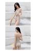 2025 Korean Style Women's One-Piece Swimsuit - Slimming, Conservative, Belly-Concealing, Small Chest Support, Sexy Solid Color Design