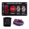 Ignition Control Panel Push Toggle for Truck Motorsport Motorhomes