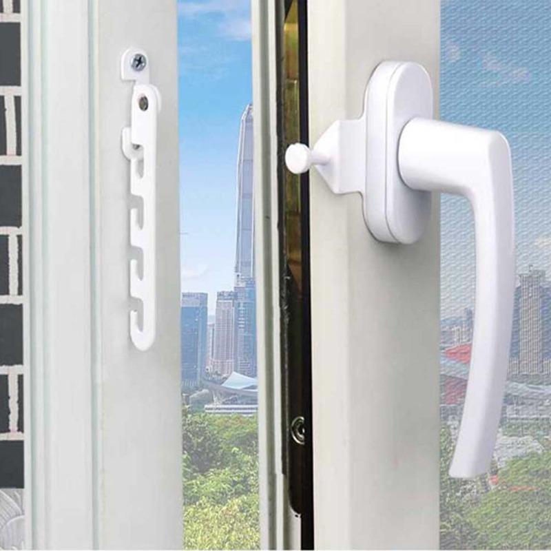 Child Safety Lock Stopper Falling Prevention Lock Limiter Care for Baby Child Protection Window Restrictor Adjustable Windowlock