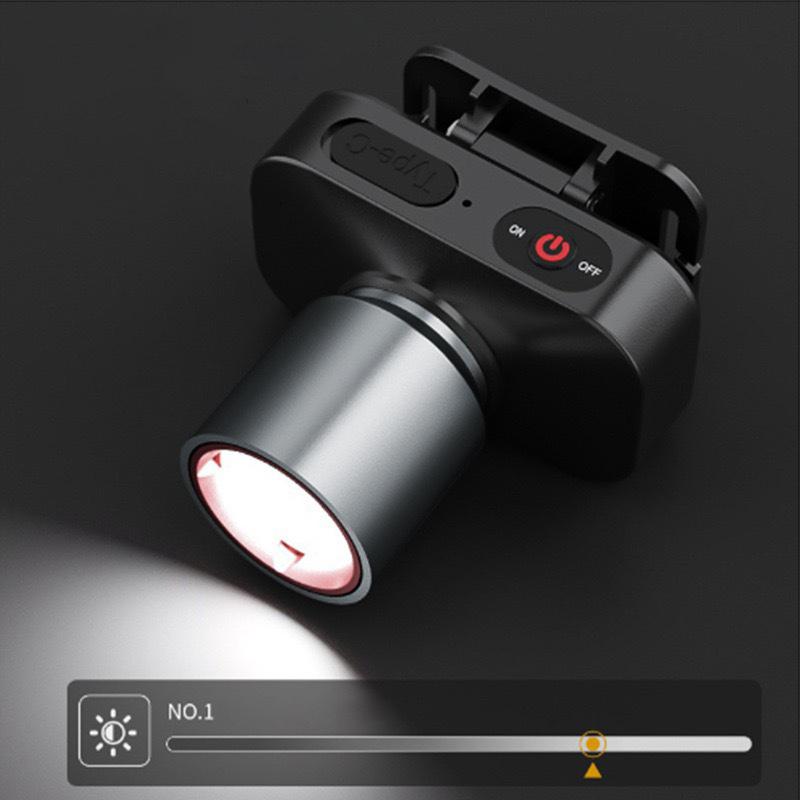 High-Brightness Zoom Long-Range Flashlight Cob Flash Lock Design Usb Charging Camping Flashlight Outdoor Camping Adventure