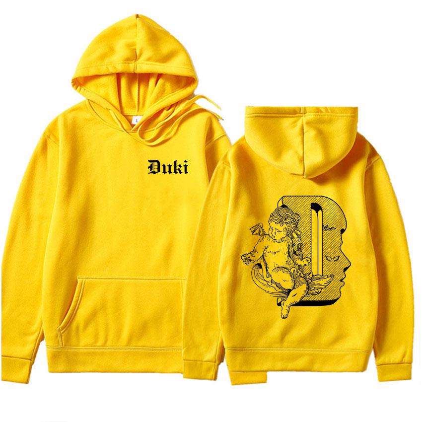 Rapper Duki Tour Merch Sweatshirt Graphics Gothic Casual Oversized Y2k Clothes Hoodie Hip Hop Mens Loose Pullover