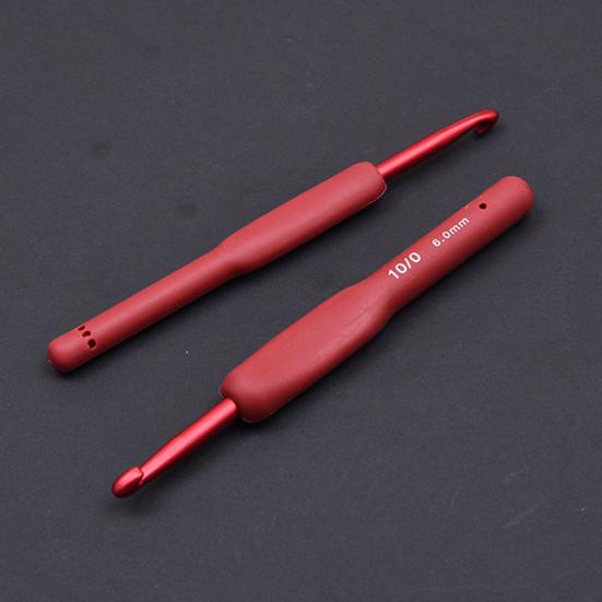 9 ks háčkovací háček Ergonomické háčkovací jehly bez námahy Odolné dlouhé pletací jehly Příslušenství k háčkování