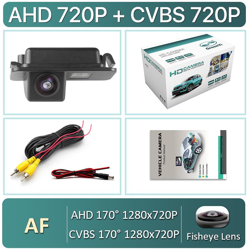 CCD AHD 1080P Night Vision Car License Plate Light Rear View Camera For Ford Focus Hatchback Fiesta Mondeo S-MAX 2008-2014