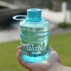 650ML Cute Water Bottle Mini Bucket Plastic Bottle Outdoor Sport Drinking Water Bottles Portable Large Capacity Cup Gym Hiking