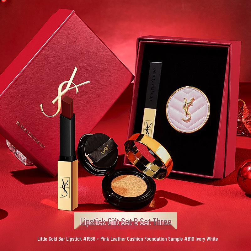 YS Lipstick Cushion Gift Box for Qixi Festival Valentine's Day or Best Friend's Birthday - High-End Custom Gift Box