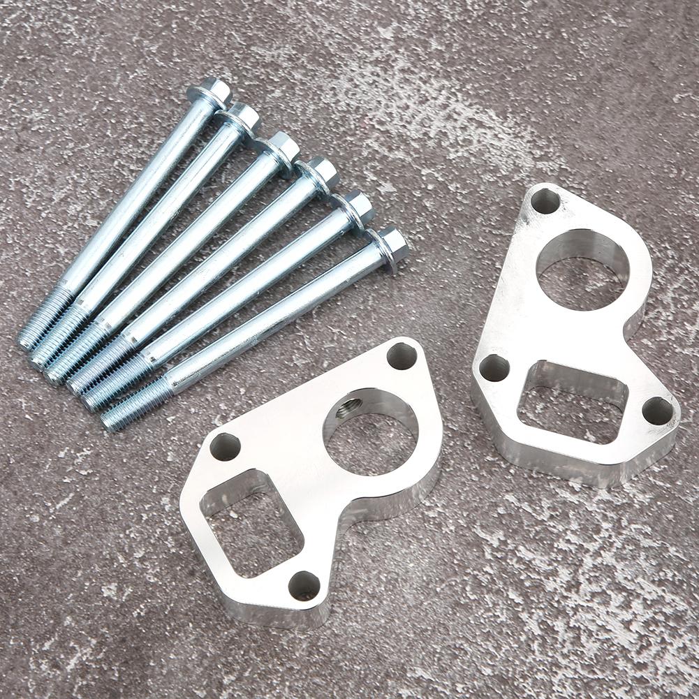 Aluminium Alloy Water Pump Spacer Adapter Swap Kit Accessories Fits for LS Enigne
