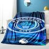 City Football Club Printed Throws Blanket Soft Flannel Blankets for Couch Bed Gifts for Men Women Picnic Blanket Christmas Gifts