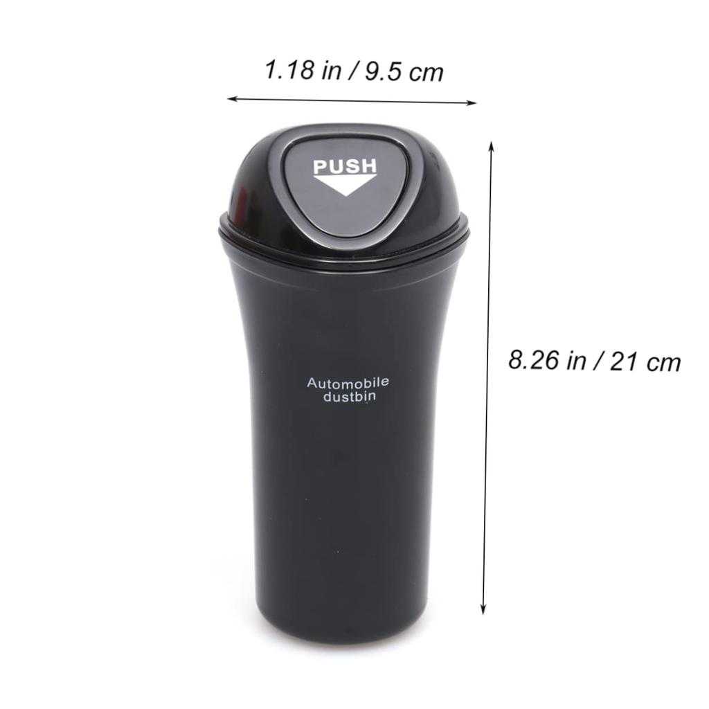 Gatuida Car Trash Car Interior Accessories Trash with Lid Auto Trash