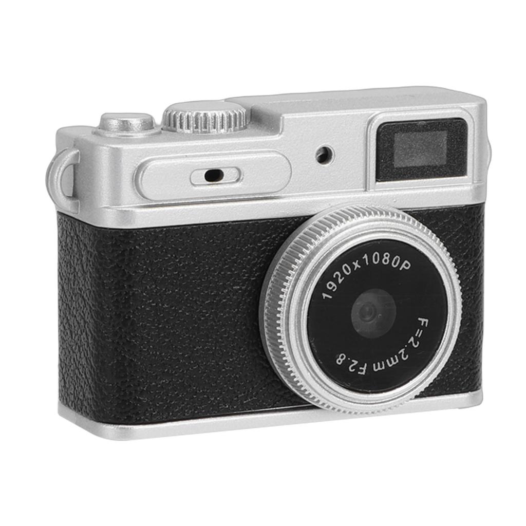 Keychain Digital Camera 1080P FHD Tiny Video Camera 0.96in Screen Vintage Portable Video Recorder