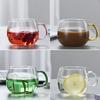 Chaxun Transparent Glass Tea Infuser Mug