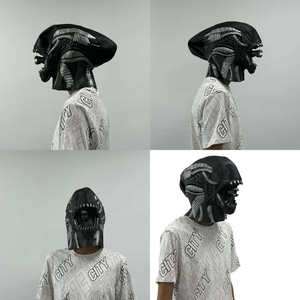 Cosplay Alien Horror Mask For Halloween Role Playing Props And Theme Celebrate