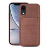 Multifunctional Vertical Flip Card Wallet Holder Vegan Leather Back Phone Case