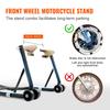 Universal Motorcycle Front / Rear Wheel Lift Stand Universal For Yamaha/Honda/Kawasaki/Suzuki/BMW Motorcycle Tire Repairing Tool