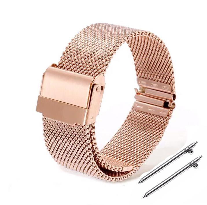 Milanese Loop Bracelet for DW Stainless Steel Quick Release Watchband for Omega Mesh Wrist Strap 12 14 16 17 18 19 20 21 22 24mm