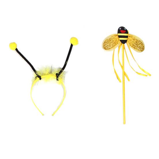 4Pcs/Set Princess Dress Up Trunk Set Gift Perfect Fitting Bee Butterfly Costumes with Foldable Wings for Girls