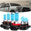 Headlights Fit For Toyota 4Runner 2014-2021 Halogen Headlight Bulbs,9005/HB3/H10 High Beam+ H11/H8/H9 Low Beam+ H16/5202 Fog Light Combo,Plug And