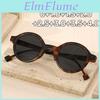 Frame Retro Reading Sunglasses Round Unisex Vintange Highdefinition And Comfortable Anti Blue Light Presbyopia Eyewear To40