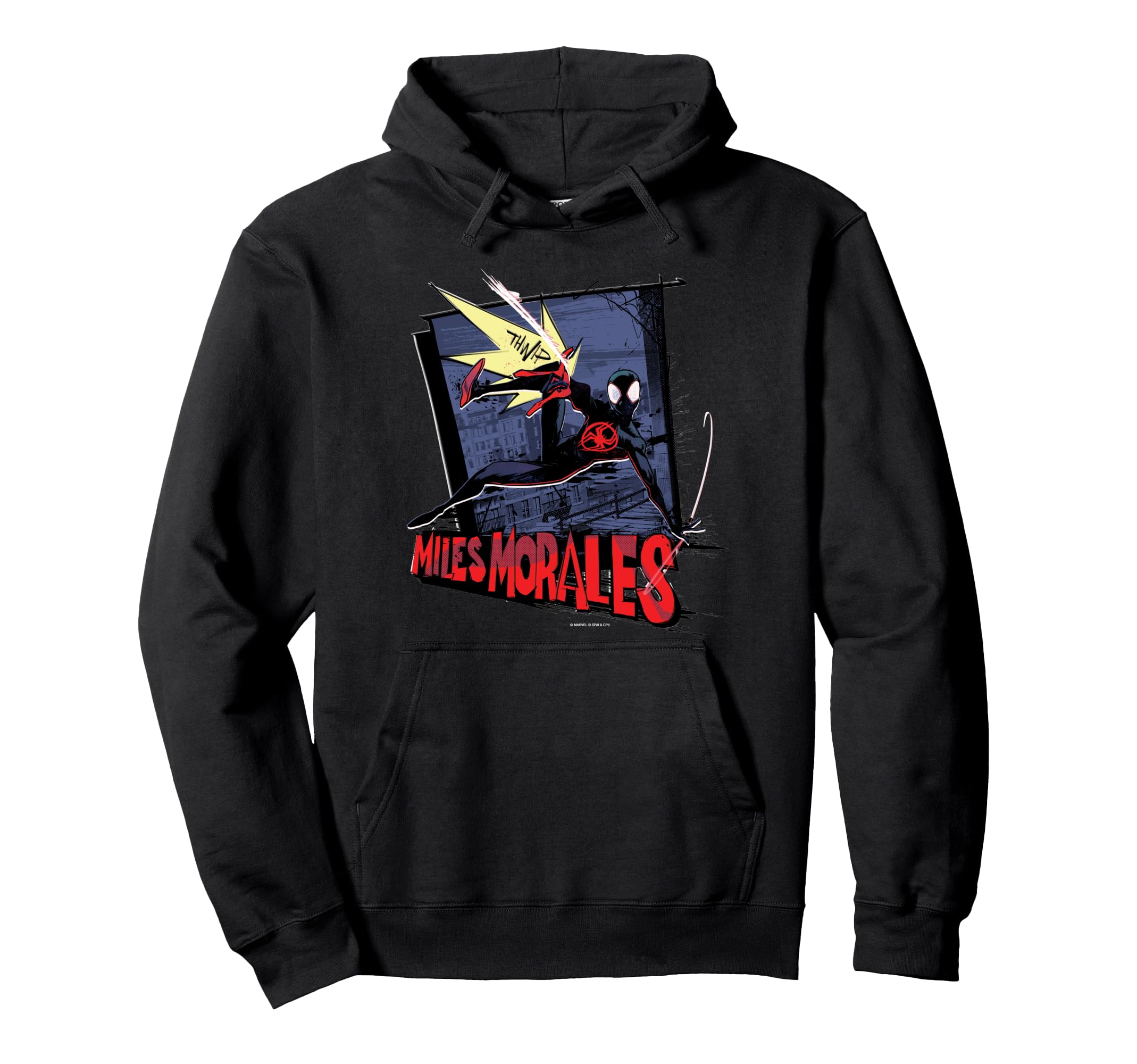 

Marvel s Spider-Man: Across the Spider-Verse Miles Thwip Hoodie