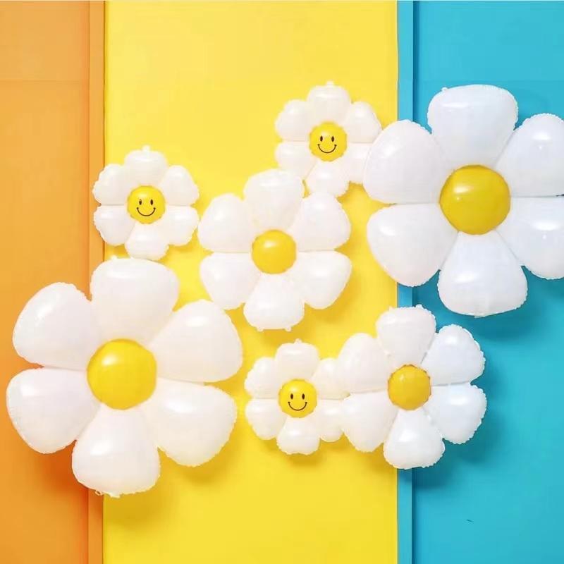 INS Wind Little Daisy Geburtstag Ballon Set Sonnenblumen Ballon Geburtstag Arrangement Geburtstag Ballon