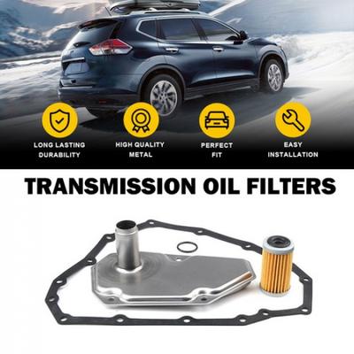 Fit Nissan Versa 2012- Altima Transmission Oil W/Pan Filters Gasket 3PCS