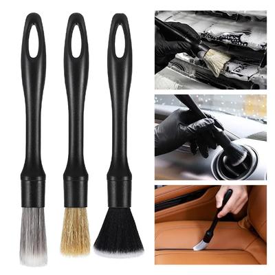 Car Detailing Brush Super Soft Auto Interior Detail Brush with Synthetic Bristles Car Dash Duster Brush Accessories