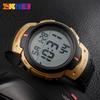 Skmei Herresportsklokker Utendørs digitalklokke LED-bakgrunnsbelysning Big Dial Running Chrono vanntette armbåndsur