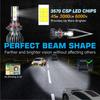 For GMC Sierra 1500 2500 1999 2000-2006 C/K Pickup LED Headlight High/Low Bulbs