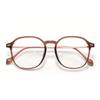 1 Pair Women's Geometric Light Adaptive Tinting Fashion Glasses - Oversized Oval Frame Trendy Eyewear